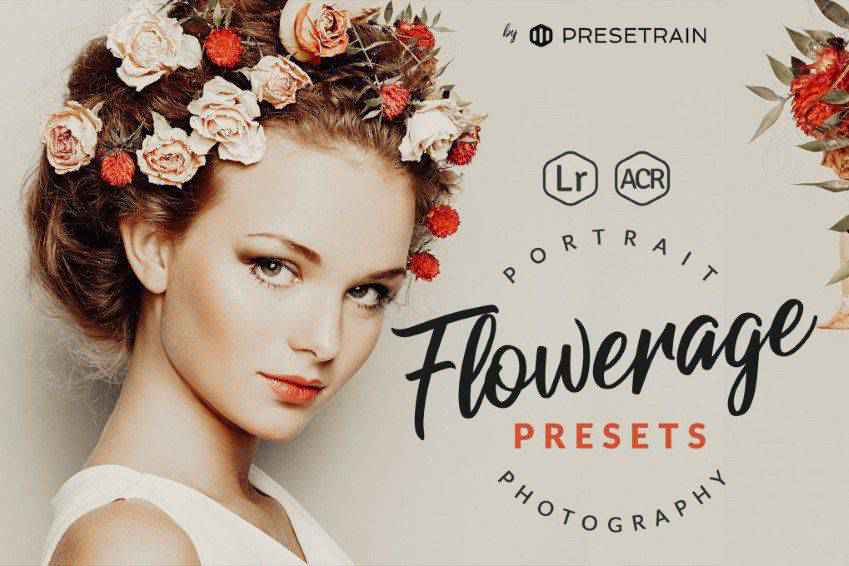 พรีเซ็ต Lightroom Portrait ของดอกไม้