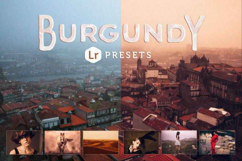 Presetări pentru Lightroom Burgundy