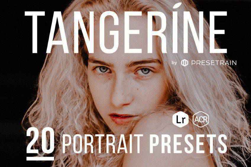 Preset Potret Tangerine untuk Lightroom