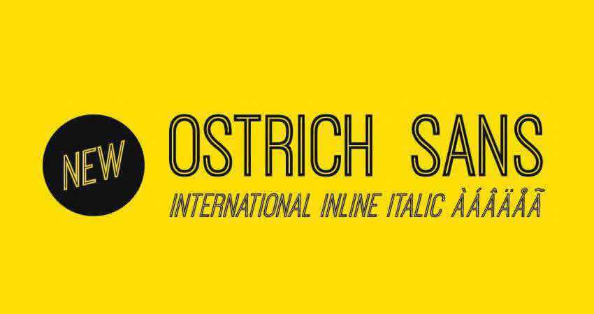 Sans Serif Free Font Diseñadores Creativos Ostrich Sans