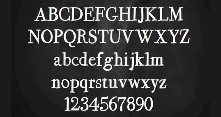 Serif Fuentes gratuitas Diseñadores Creativos SilverLeaf Serif manuscrita