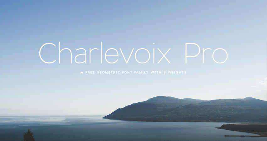 Slab Serif Free Font Designers Creatives Charlevoix Sans Serif