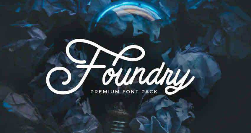 세리프 무료 글꼴 디자이너 Creatives Foundry