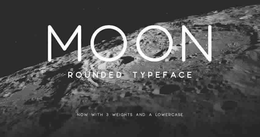 Sans Serif Free Font Designers Creatives Moon Rounded Sans