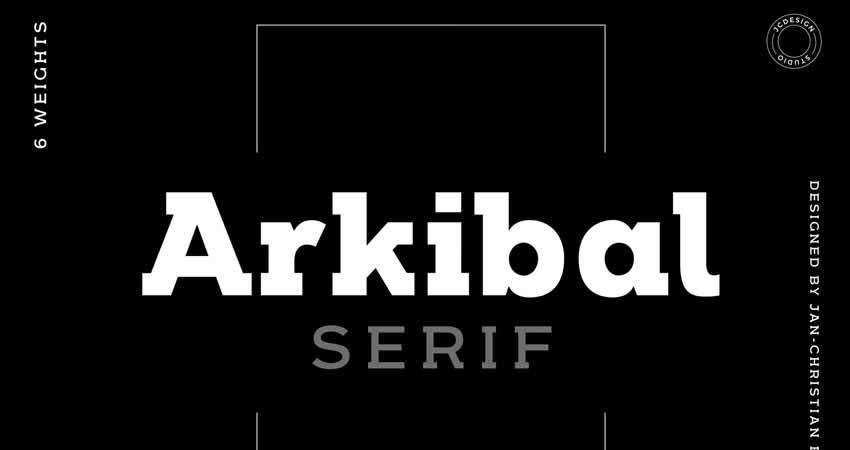 Serif Free Font Diseñadores Creativos Arkibal Serif