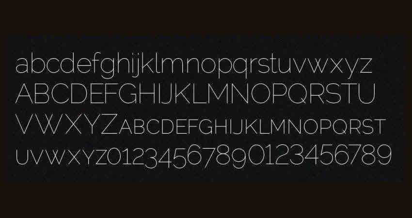 Sans Serif 免费字体设计师 Creatives Raleway Sans Serif