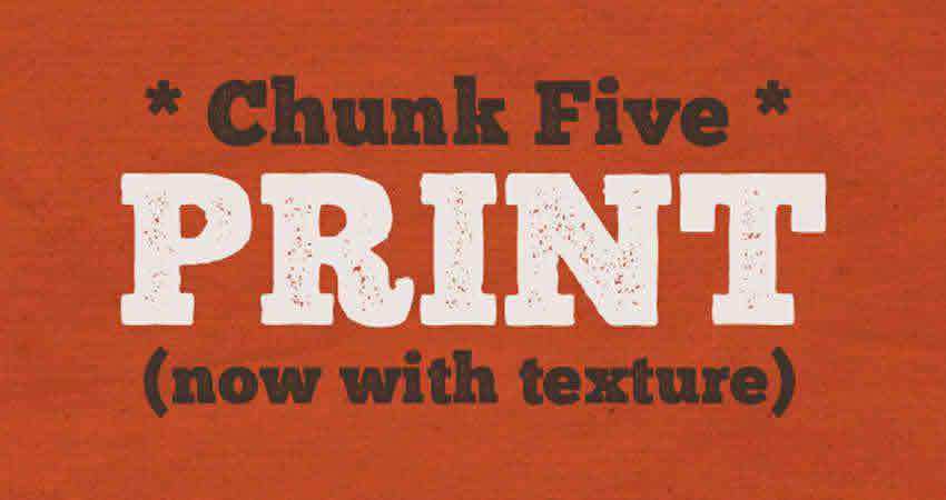 Slab Serif 免费字体设计师 Creatives Chunk Slab Serif