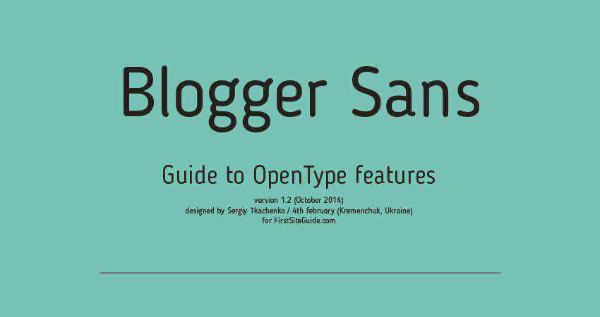 Sans Serif Ücretsiz Yazı Tipi Tasarımcıları Yaratıcılar Blogger Sans