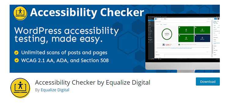 Accessibility Checker von Equalize Digital