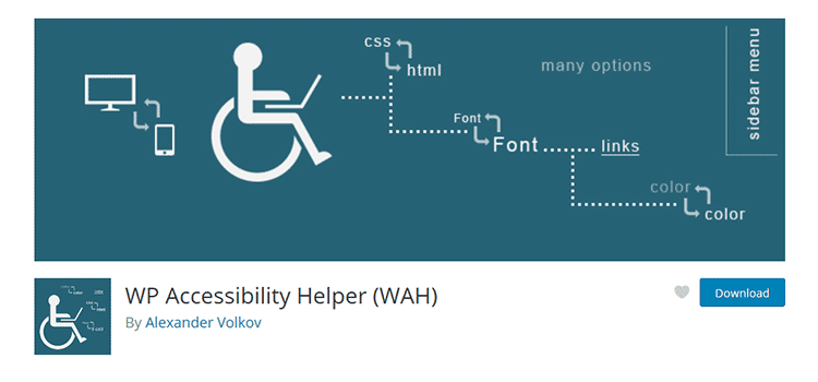 Помощник по доступности WP