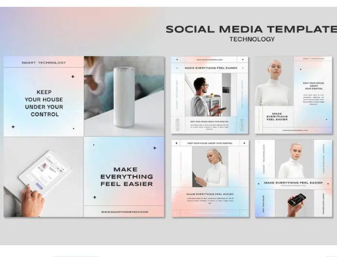 Technologie – Instagram Post Template Set