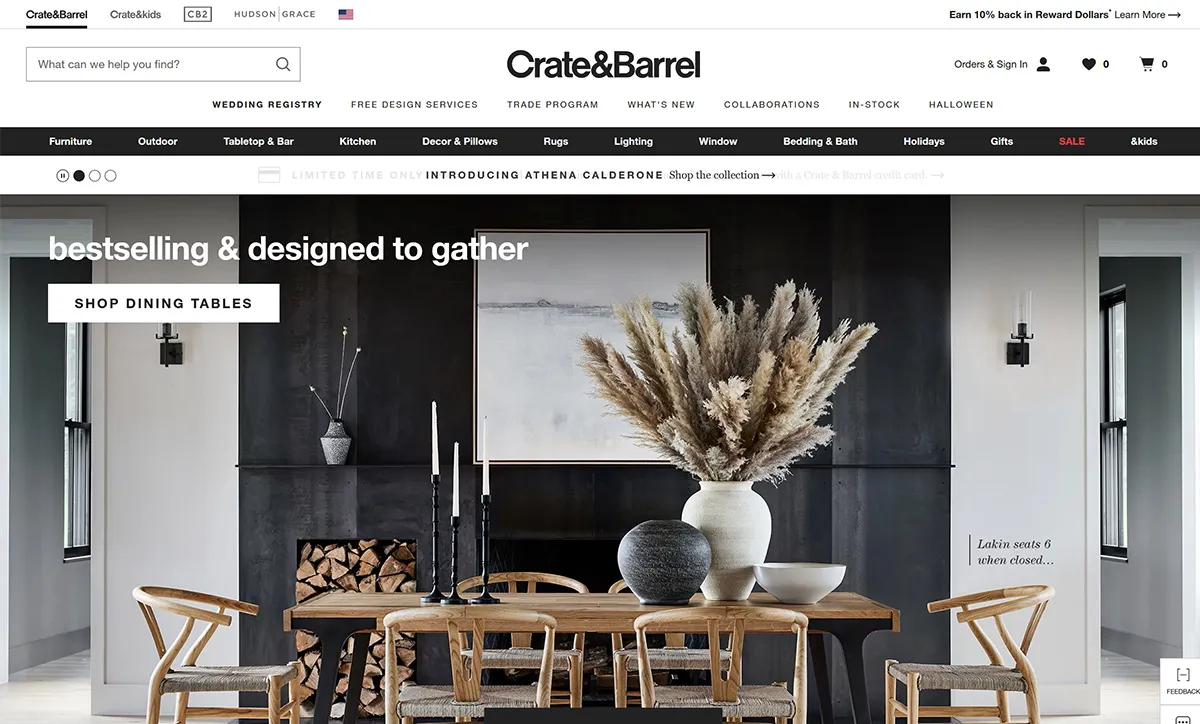 Crate & Barrel