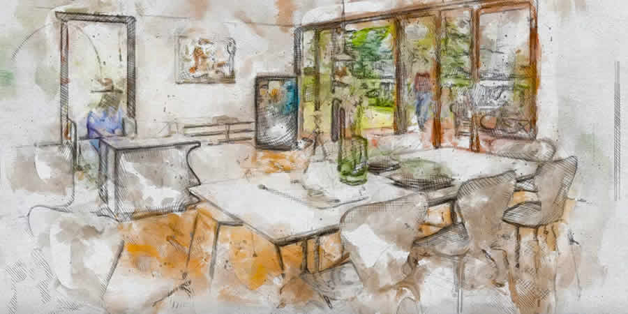 Sketch Painting Photoshop-Aktionsset