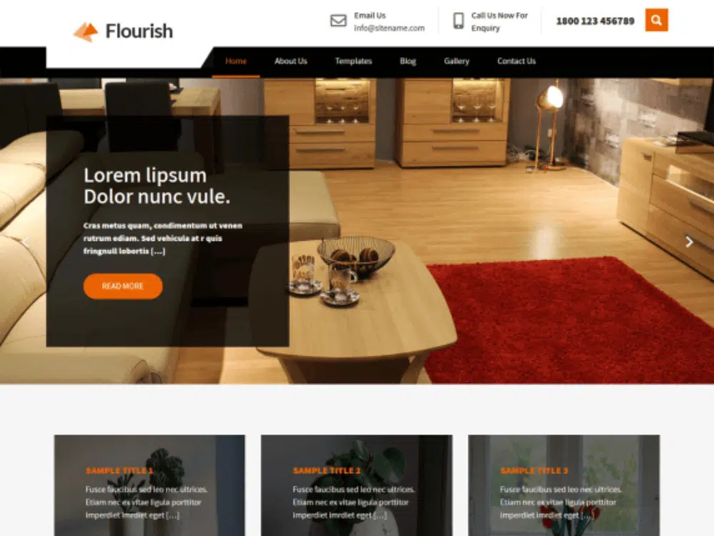 Tienda de muebles Flourish Lite