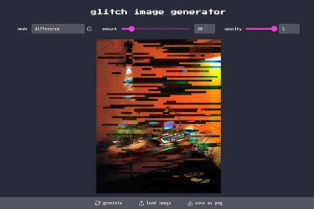 Glitch Görüntü Oluşturucu