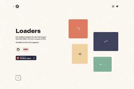 Pequena ferramenta para carregadores de Web Designers