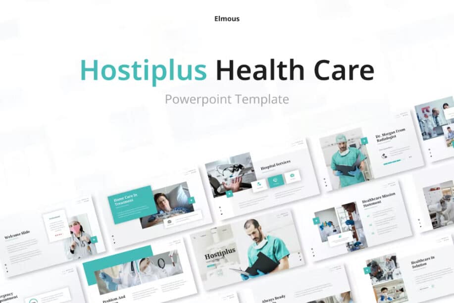 Templat PowerPoint Keperawatan Terbaik: Hostiplus