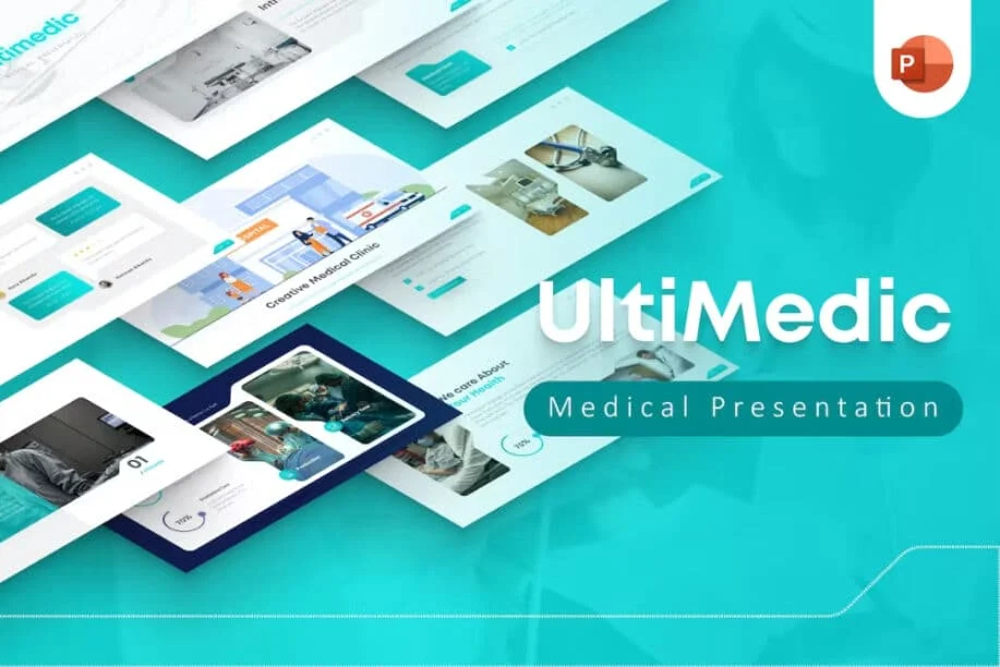 Meilleur modèle PowerPoint de soins infirmiers: Ultimedic Medical