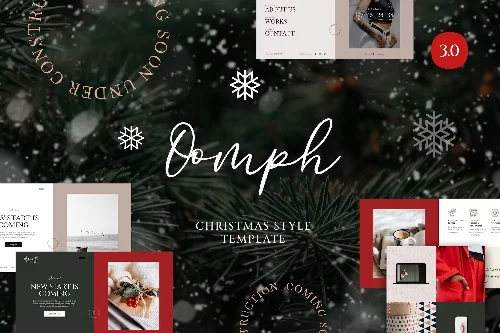 Oomph - Templat HTML Natal