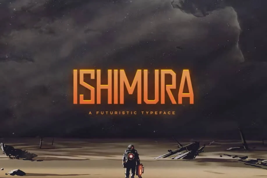 Ishimura – Font futurist