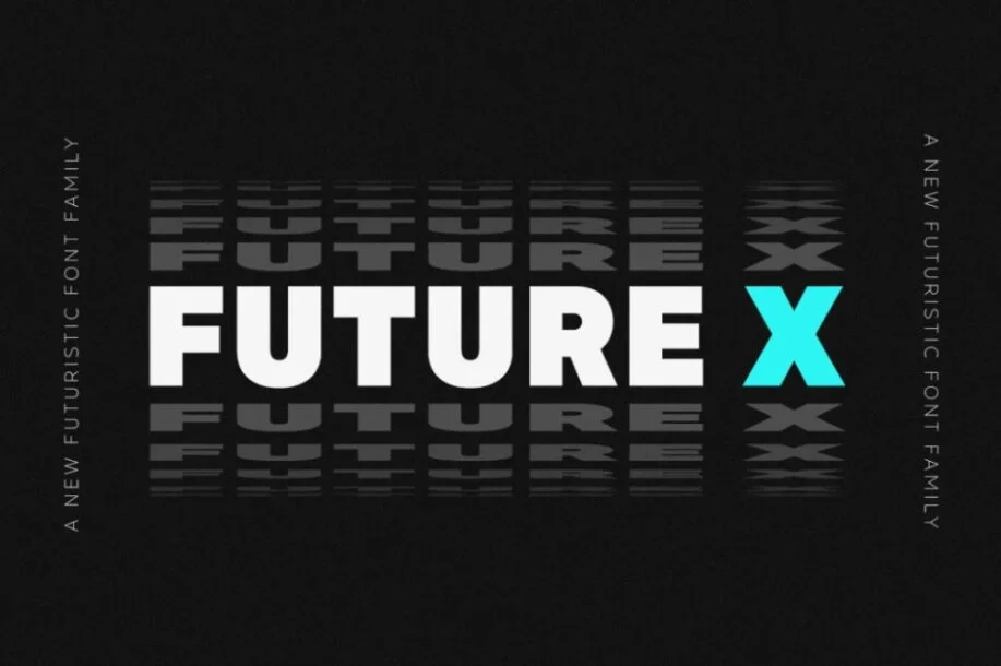 Future X - 字體