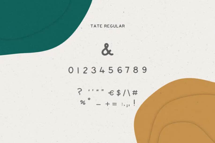 Tate Font