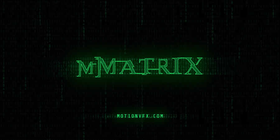 Matrix-Inspired Layout Pack DVR 免費 davinci resolve template video motion design