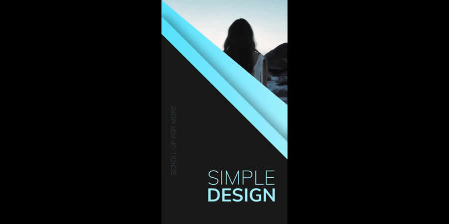 Gradient Shape Animation Story gratis davinci menyelesaikan desain gerak video template