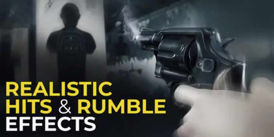 Realistic Hits Rumbles Effects gratis davinci menyelesaikan desain gerak video template