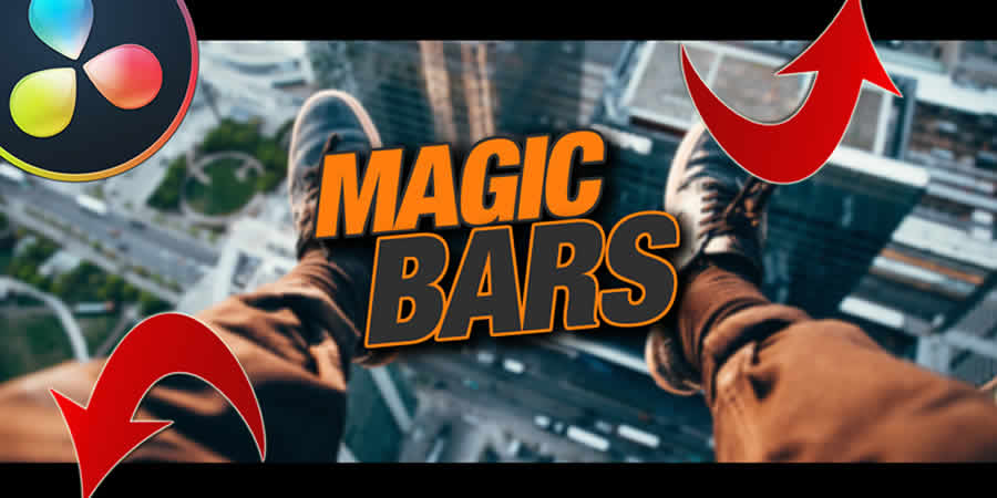 Magic Animated Letterbox Tool 무료 davinci resolve 템플릿 비디오 모션 디자인