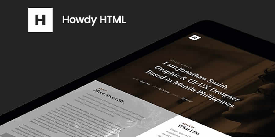 Howdy Freelancers 무료 응답 HTML CSS 웹 템플릿