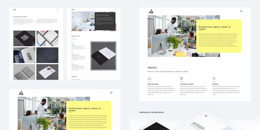 Ethos Modern Resume เทมเพลตเว็บ HTML CSS ที่ตอบสนองได้ฟรี