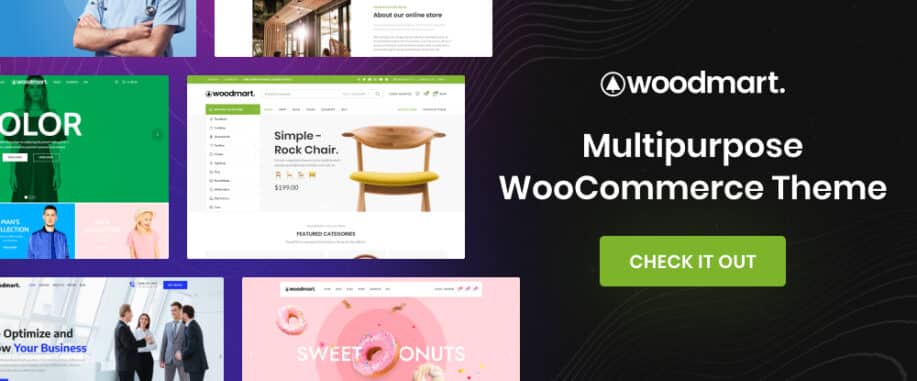 Woodmart - Bir WooCommerce WordPress Teması