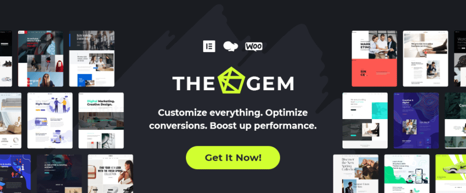 TheGem - 크리에이티브 및 WooCommerce WordPress 테마