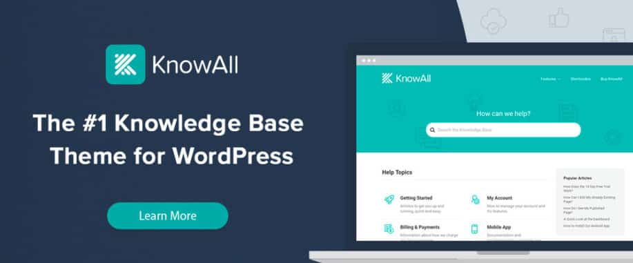 KnowAll - Ein WordPress-Wissensdatenbank-Theme