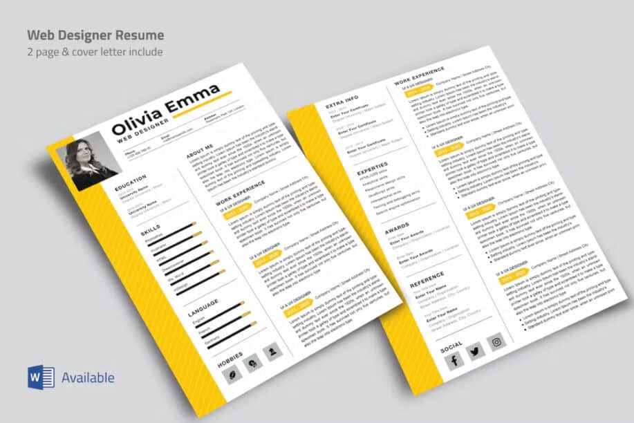 CV Designer Web