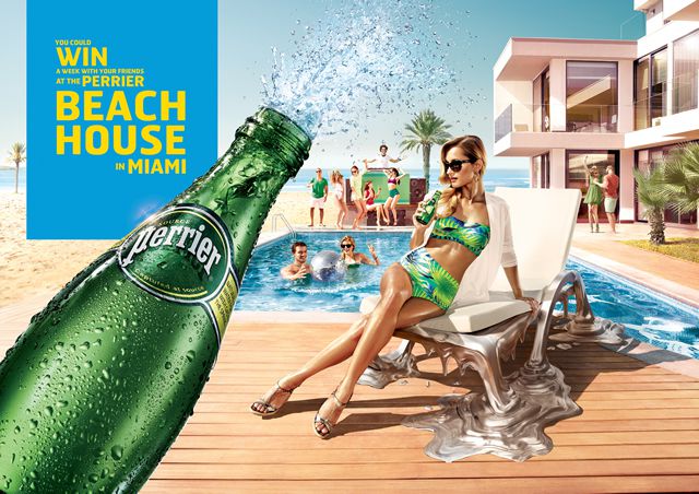 anuncio de perrier emoción de marca grande